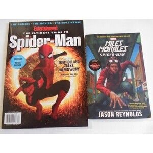 Spider-Man Entertainment Guide and Miles Morales Book